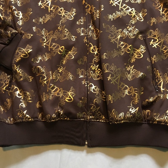 Vintage Oakland Raiders Mens Jacket Size XXL - Picture 3 of 8